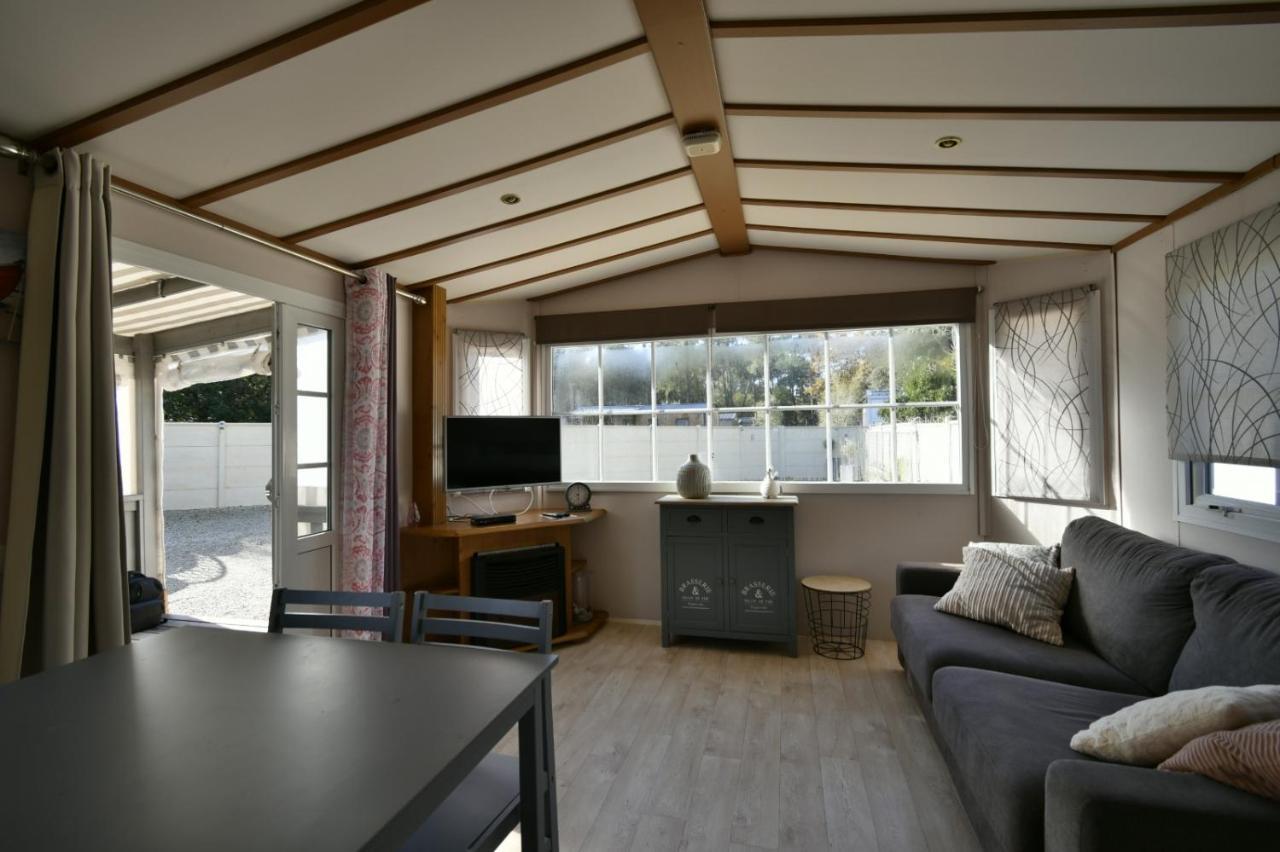 Mobil'Home Climatise Terrain Prive Proche Du Zoo De La Palmyre Les Mathes Exterior foto
